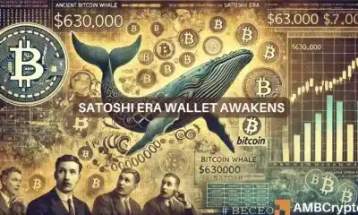 La ballena Bitcoin de la era Satoshi emerge y realiza un movimiento masivo de 630.000 dólares