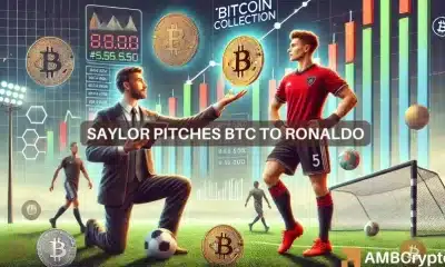 Michael Saylor: Cristiano Ronaldo debería iniciar una 'colección de Bitcoin', ya que…