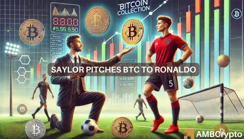 Michael Saylor: Cristiano Ronaldo debería iniciar una 'colección de Bitcoin', ya que…