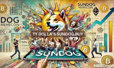 SUNDOG subió un +9% después de la compra de ballenas de Ty Dolla: ¿se avecinan más ganancias para memecoin?