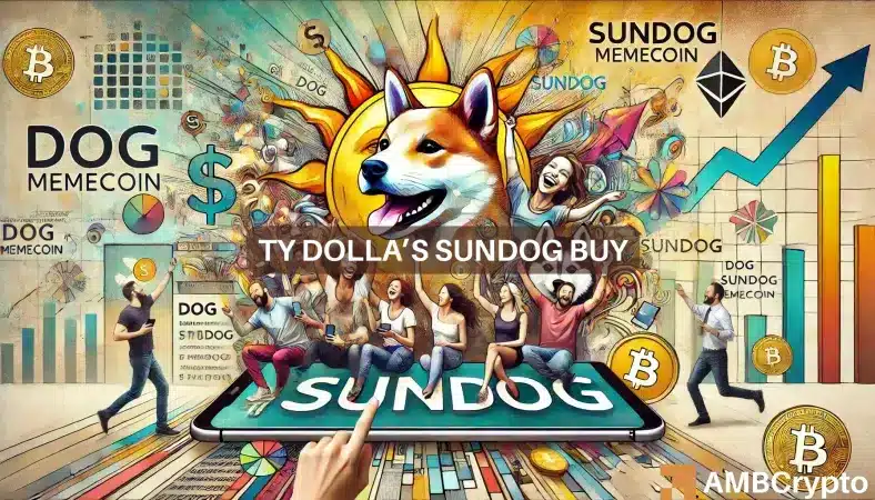 SUNDOG subió un +9% después de la compra de ballenas de Ty Dolla: ¿se avecinan más ganancias para memecoin?