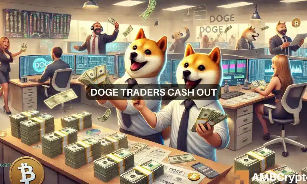 ¿Están los comerciantes de Dogecoin cobrando después del repunte del 26% de octubre?