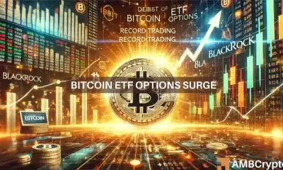 El debut de opciones de ETF de Bitcoin genera operaciones récord: el IBIT de BlackRock lidera el camino