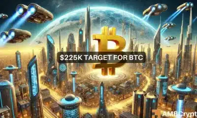 Predicción del precio de Bitcoin: ESTO apunta a $225,000 para BTC pronto