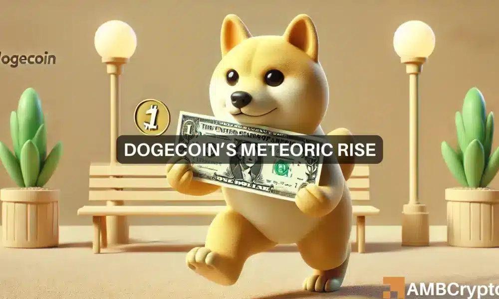 La cruz dorada de Dogecoin insinúa un repunte hacia el dólar: ¿Es posible?