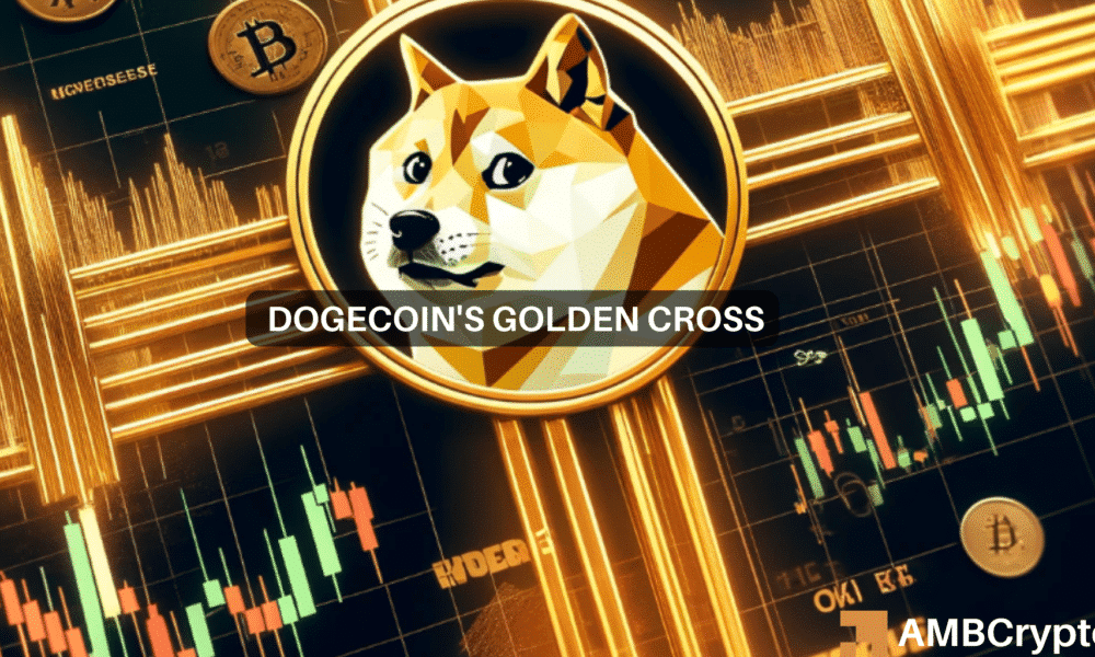 Dogecoin se acerca a la cruz dorada: ¿se avecina una repetición del repunte de precios de 2021?