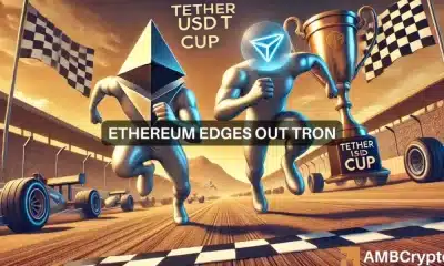 Ethereum supera a Tron en participación de mercado de Tether: ¿Qué impulsó este cambio?