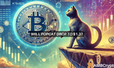 POPCAT: por qué es posible un nuevo ATH a pesar de la caída del 22% en el valor de memecoin