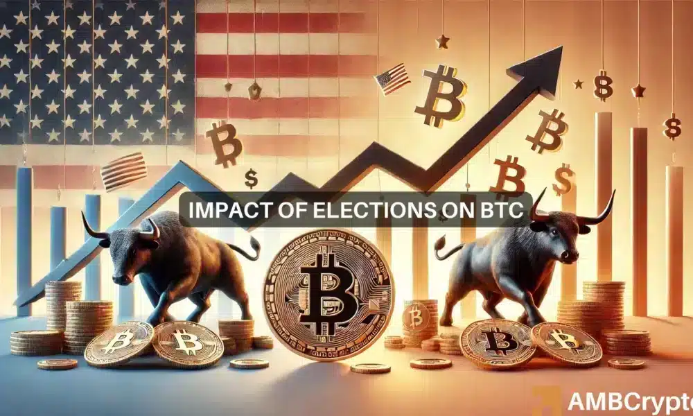 Bitcoin enfrenta ansiedad electoral, pero ¿veremos un resumen de 2016 y 2020?