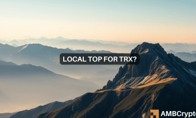 ¿Está TRX en un máximo local? Lo que dice el ratio de Sharpe sobre su futuro