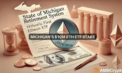 ETF de Ethereum: ¿La medida del fondo de pensiones de Michigan permitirá que ETH se vea verde?