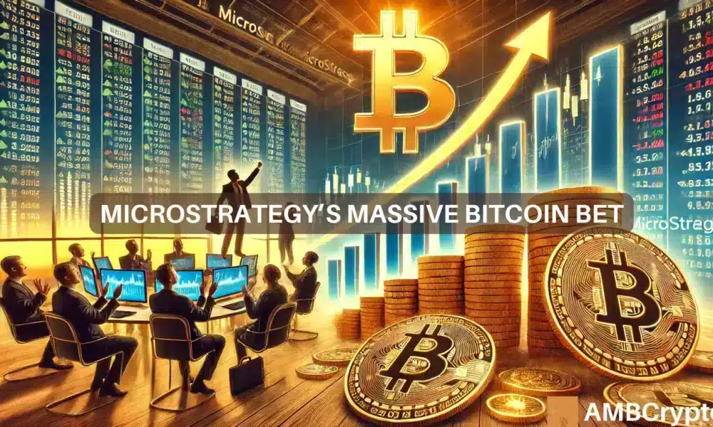 Las acciones de MicroStrategy suben un 500% y ahora tienen 30.000 millones de dólares en Bitcoin