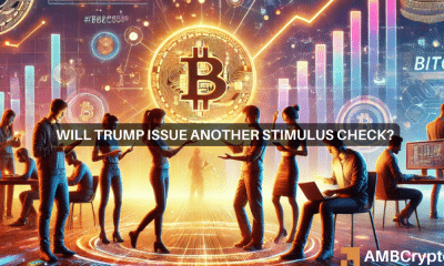 ¿Donald Trump emitirá otro cheque de estímulo? Qué significa para las criptomonedas