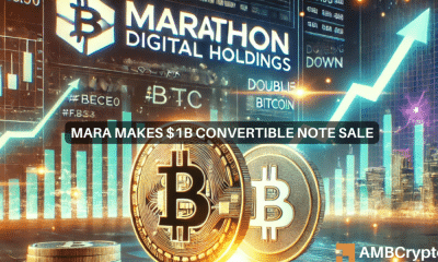 MARA duplica su apuesta por BTC: se completó la venta de billetes convertibles por mil millones de dólares