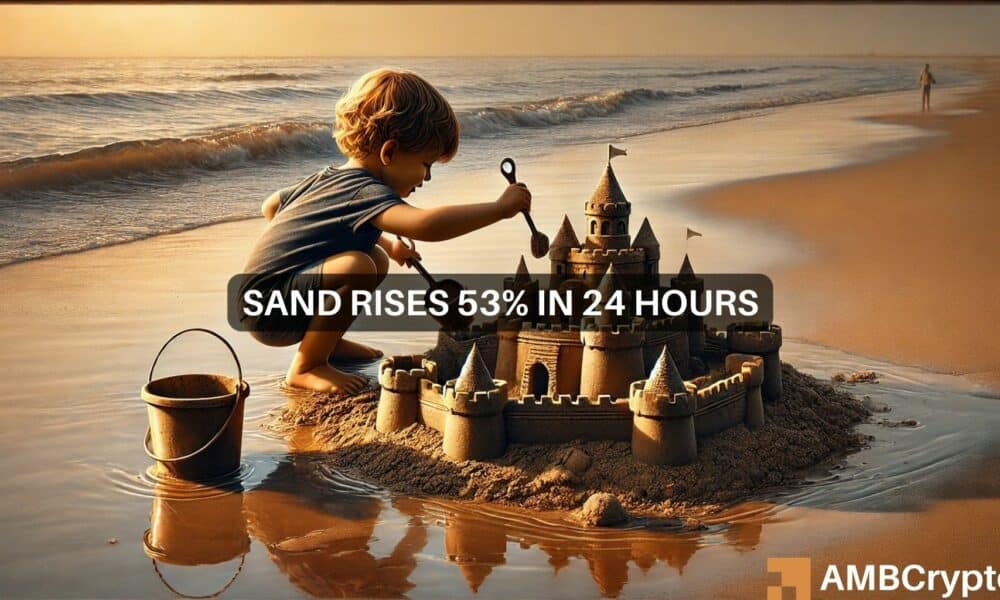 SAND explota un 53%: ¡Por qué 0,807 dólares podrían ser el próximo gran objetivo!