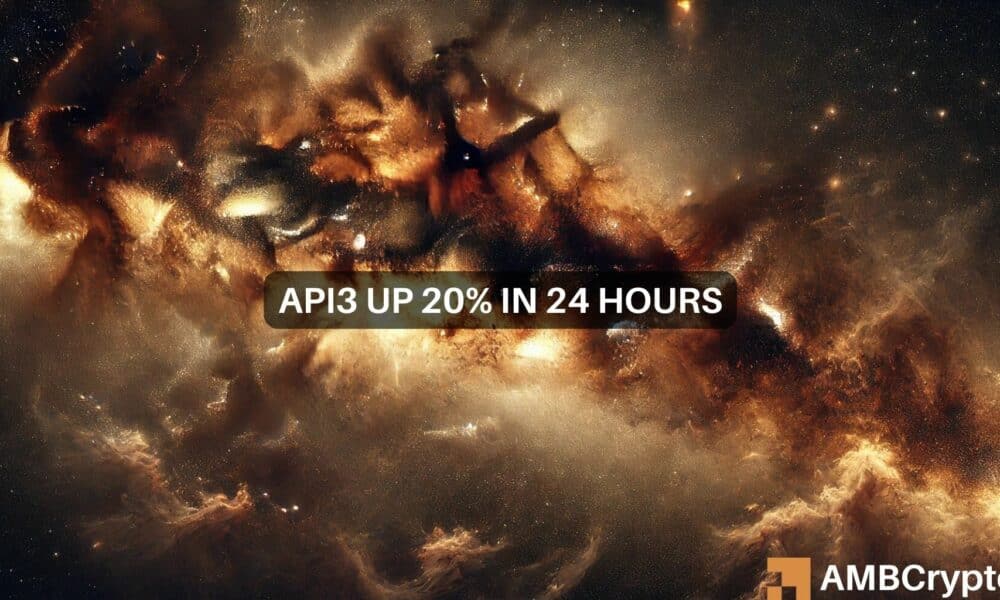 API3 aumenta un 20% en 24 horas: ¿Cuál es el próximo paso para el token?