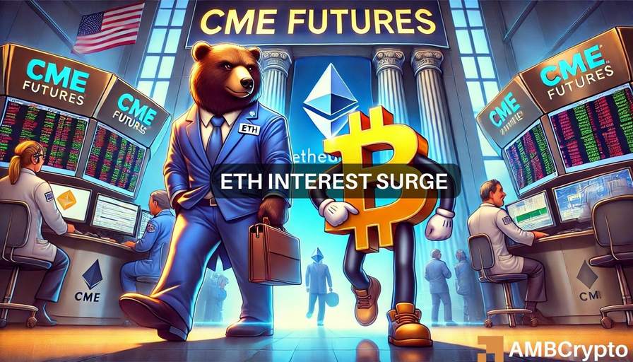 El interés en futuros de CME Ethereum alcanza niveles récord: ¿qué sigue para ETH?