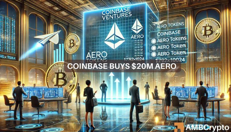 Examinando la inversión de $20 millones de dólares de Coinbase en AERO: 'Piense por qué...'