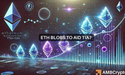 Celestia: ¿El aumento de las tarifas de los blobs de Ethereum impulsará a TIA? Crypto VC interviene