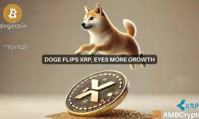 Dogecoin invierte Ripple (XRP): ¿Será $1 el siguiente para DOGE después de ESTE hito?