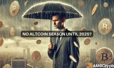 ¿La temporada de altcoins está en suspenso hasta 2025? El creciente dominio de BTC sugiere...