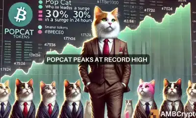 POPCAT se dispara un 30% en 24 horas: el analista prevé el siguiente objetivo de 5 dólares