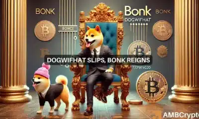 BONK cambia de dogwifhat y llega a ATH después de cotizar en Upbit: ¿Qué sigue?