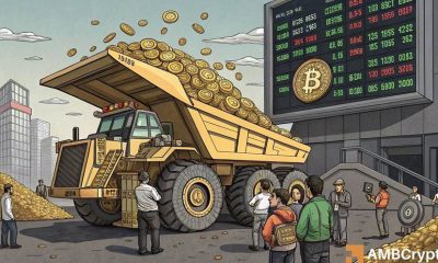 Los mineros de Bitcoin arrojan 13.000 millones de dólares en BTC en diciembre: ¿motivo de preocupación?