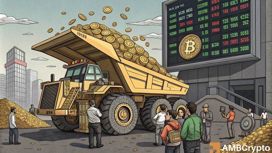 Los mineros de Bitcoin arrojan 13.000 millones de dólares en BTC en diciembre: ¿motivo de preocupación?