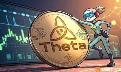 Este es el caso de que THETA experimente un repunte de precios del 37%