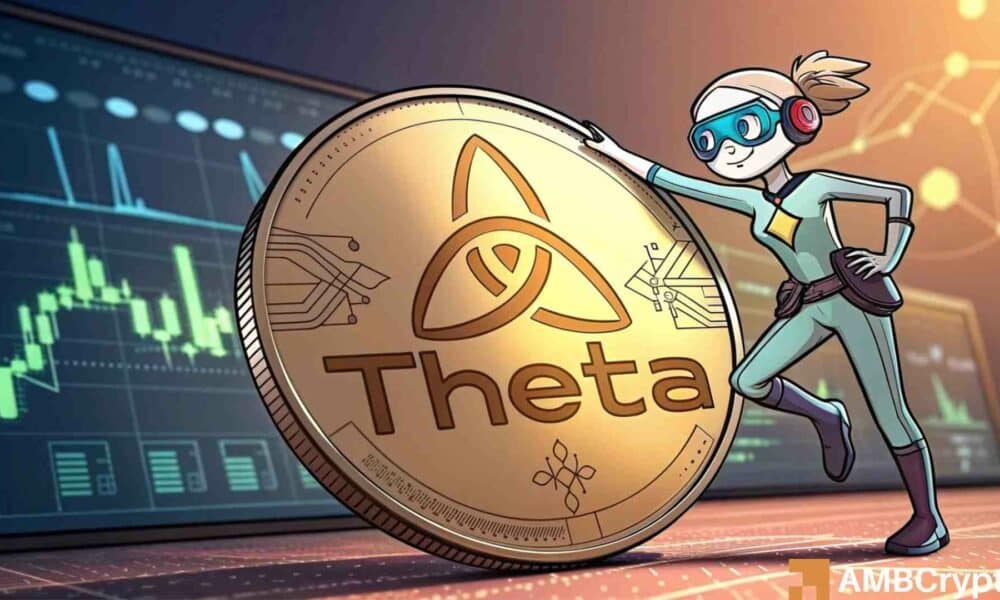 Este es el caso de que THETA experimente un repunte de precios del 37%