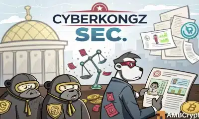 CyberKongz: El aviso de SEC Wells genera debate: ¿Son las NFT un valor?