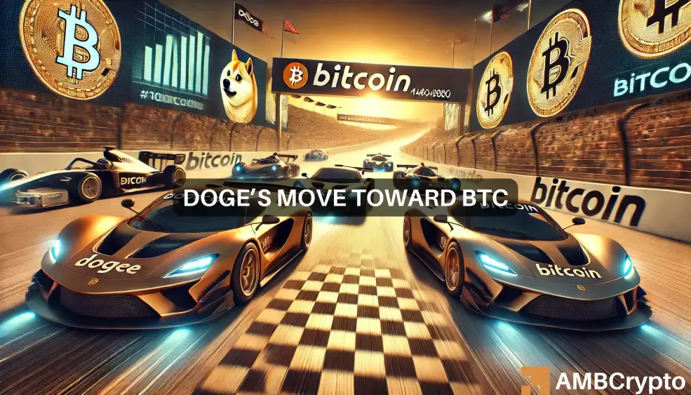 Bitcoin frente a Dogecoin: ¿DOGE está preparado para derrotar a BTC con un repunte del 2400%?