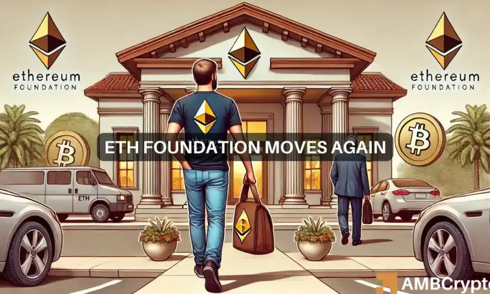 Las ventas de ETH de la Fundación Ethereum llaman la atención: ¡$12,2 millones recaudados en 2024!