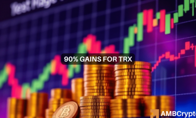 Predicción del precio de Tron: ¿Pueden las ballenas llevar TRX a 0,50 dólares?