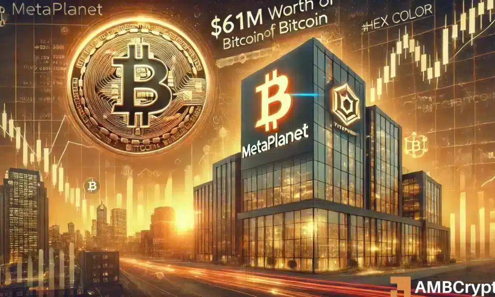 Metaplanet compra la caída: adquisición de Bitcoin por 61 millones de dólares en medio de la volatilidad del mercado