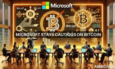 Los accionistas de Microsoft dicen NO al Bitcoin en medio de preocupaciones por la volatilidad