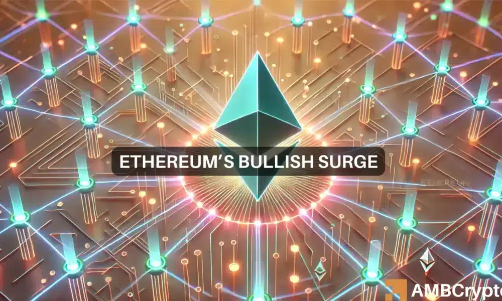 Las direcciones activas de Ethereum aumentan un 36%: ¿ETH superará los $4000 ahora?