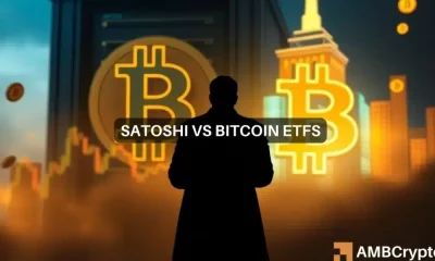 Los ETF de Bitcoin se acercan a Satoshi Nakamoto, BlackRock lidera la carga