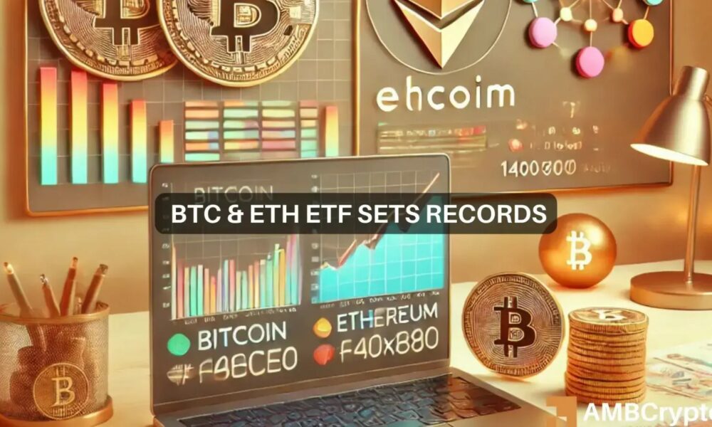 Las entradas de ETF de Bitcoin siguen siendo dominantes, los ETF de Ethereum no se quedan atrás: ¿qué sigue?