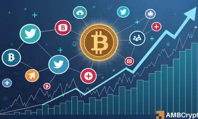 Bitcoin: Lo que dice el sentimiento social sobre el próximo movimiento de BTC