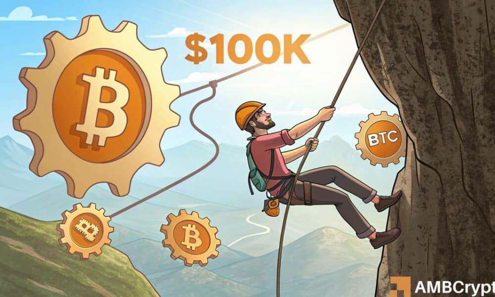 Predicción del precio de Bitcoin: evaluación de las probabilidades de que BTC se mantenga por encima de los 100.000 dólares