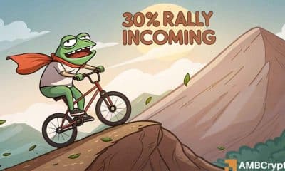 PEPE: A pesar de las tendencias bajistas, ¿puede la memecoin subir un 30%?