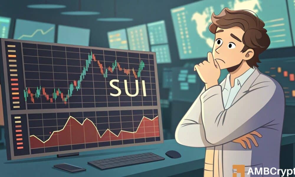 SUI – ¿Aún es posible un repunte de 7 dólares? Comerciantes, tengan cuidado con ESTOS niveles