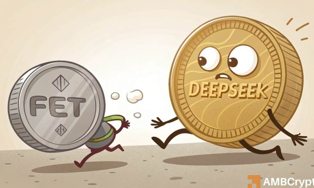 Deepseek AI presiona FET cuando se acerca a esta zona de demanda de llave