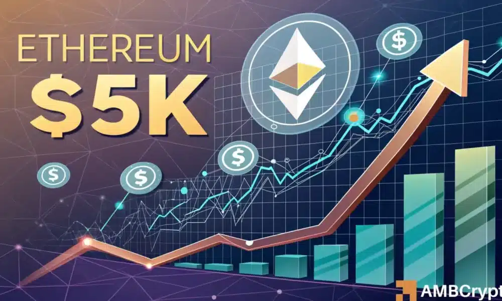 Ethereum Whales recoge $ 1B en ETH: ¿es un precio objetivo de $ 5k en el horizonte?