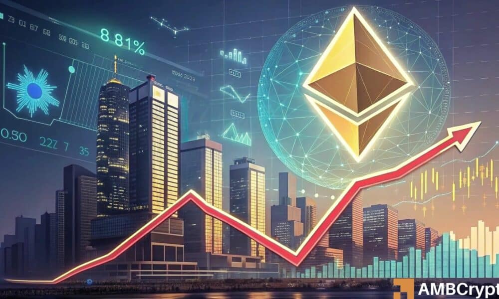 La acumulación de Ethereum aumenta a medida que persisten los sentimientos alcistas: ¿Qué sigue?