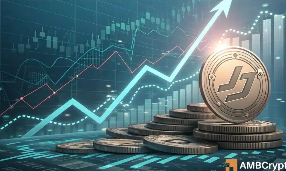 Predicción de precios de JASMY: cómo podría desarrollarse la última cuña descendente de altcoin