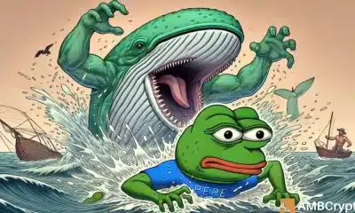 La ballena PEPE arroja 430 mil millones de monedas: ¿es este el fin de la memecoin?