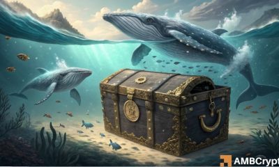 Las ballenas sacan provecho de Uniswap y AAVE: ¿está cambiando el mercado de las criptomonedas?